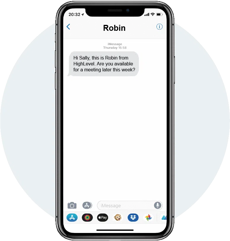 Demo of podboq auto-responder qualifying and booking a lead in chat
